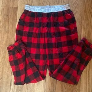Hollister Plaid Flannel Pajama Pants